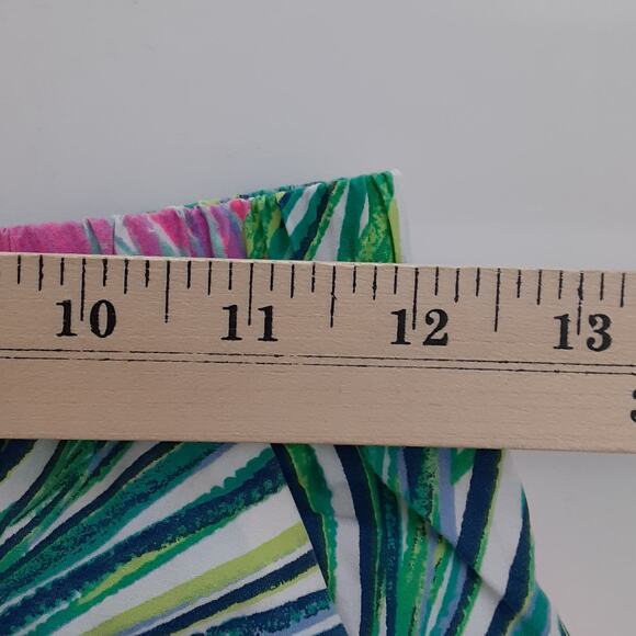 Lilly Pulitzer Adira Circle Skirt Girls 8/10 Skort Multi Scarlet Macaw Summer - Picture 8 of 11